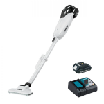 Makita DCL285FRAW 充電塵袋式吸塵機套裝 (白色)